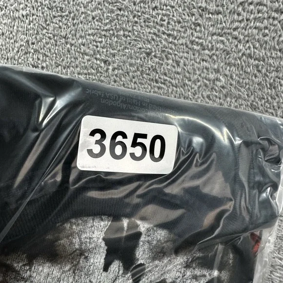 Grateful Dead Shirt Mens Large Black Skull Roses Vine Y2K Modern Retro Band Punk - Picture 10 of 10